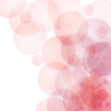 Abstract circles background