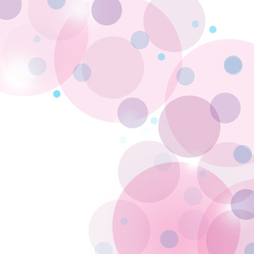 Abstract circles background