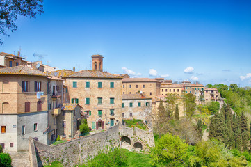 Fototapeta na wymiar Steet in the Tuscany