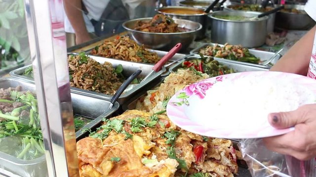 rice and curry, the Thai food