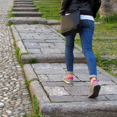 Percorrendo una strada impegnativa - scala