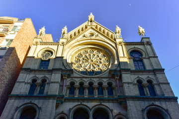 Fototapeta na wymiar Eldridge Street Synagogue - New York City