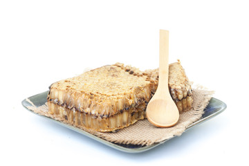 honeycomb on isolate or white background