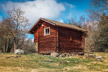 Fototapeta premium Old wooden barn
