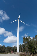 Wind power station