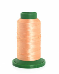 Spool of thread isolated on white background