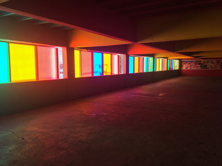 Multicolor mirror