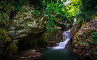 Une petite chute &agrave; Sassenage 