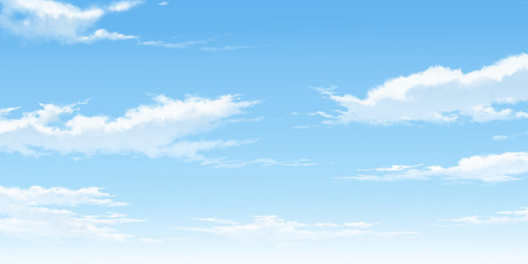 Obraz premium イラスト 空6