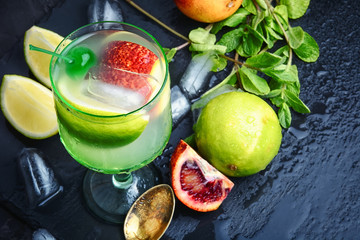 freshly citrus juice