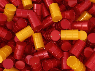 3D rendering barrels