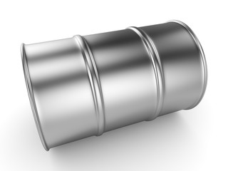 3D rendering aluminum barrel