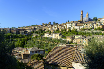 Obraz premium Montalcino is famous for its production of high quality wines