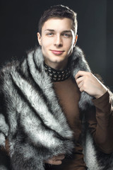 the guy in furs