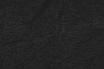 Fototapeta premium Black Stone background. Dark gray texture close up high quality May be used blank for design. Copy space