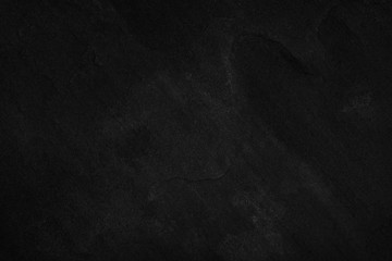 Black Stone background. Dark gray texture close up high quality May be used blank for design. Copy space