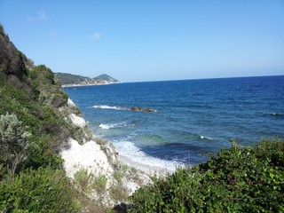 Fototapeta premium Landscape of elba island 
