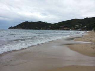 Landscape of elba island