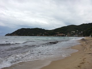 Landscape of elba island