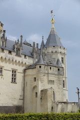 Fototapeta na wymiar Schloss in Samur an der Loire