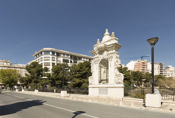 Obraz premium Bridge of the Virgin in Elche.