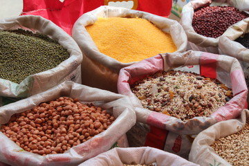 Bulk Foods Available in the Wholesale Food Market Xining China