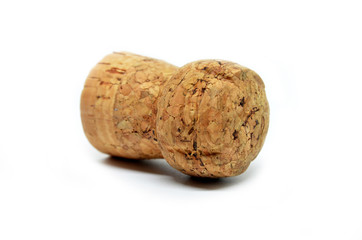 Cork from champagne bottle