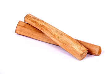 Chandan or sandalwood, sandalwood sticks, perfume, selective focus, powder