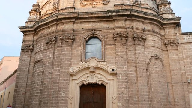 Old characteristic romanic church in Nardo&rsquo;, Italy.