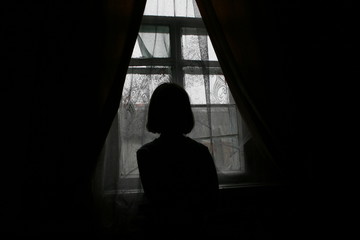 The girl at the window