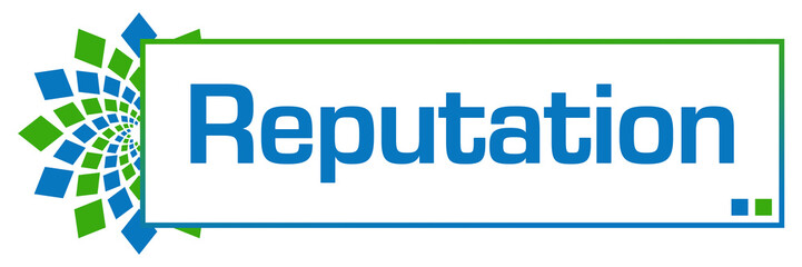 Reputation Green Blue Circular Bar 