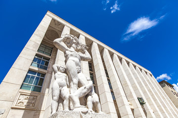 Naklejka premium Prefettura di Bergamo in Italy