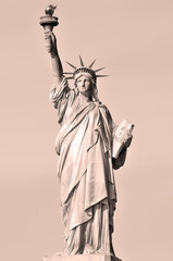  The statue of Liberty was a gift from people of France to the United States in 1886. 