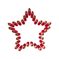 Color pencils. Isolated on white background. Vector illustration.