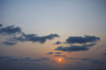 Fototapeta premium Heap of clouds in the sky