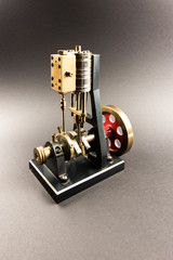Dampfmaschine Antrieb Modell