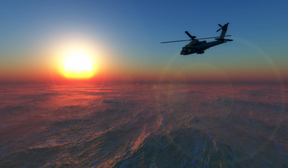 helicopter war