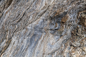 Surface of beach stone