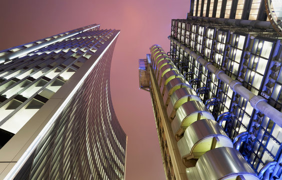 Lloyd's of London and Willis building