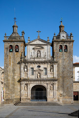 Cathedral of Viseu in Portugal. - obrazy, fototapety, plakaty
