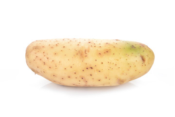 Potatoes isolated on white