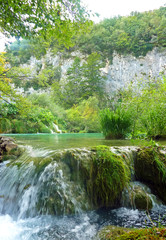 Naklejka na ściany i meble Plitvice Lakes National Park, Croatia