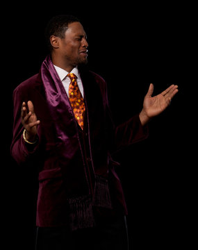 Man singing