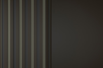 Wall line color pattern abstract concept background 3D rendering.
