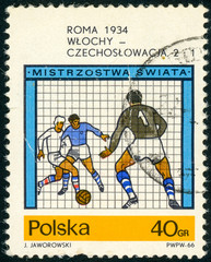 Postage stamp - World Cup in 1934