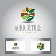 Sign or Symbol Farming Logo