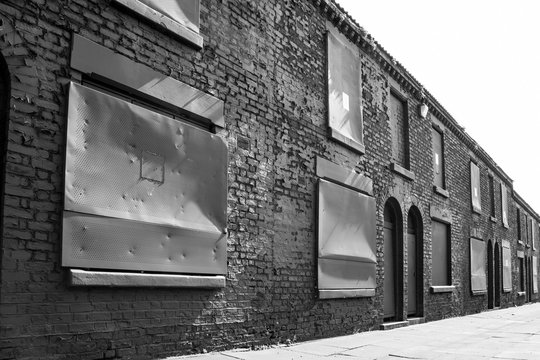 Powis Street Liverpool - Houses to be demolished