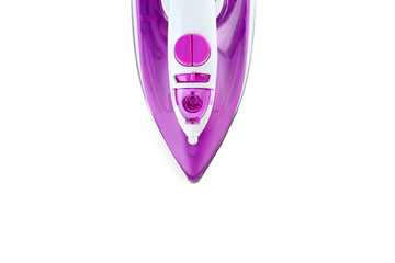 Electric iron isolated on a white