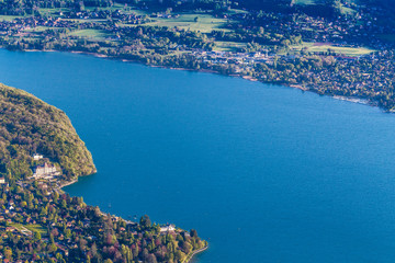 Vue sur le lac d'Annecy