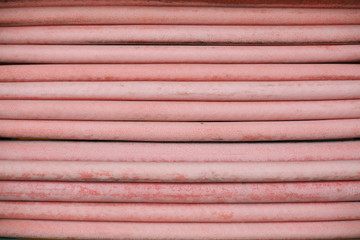 rusty and old background with empty area for support text. damage or antique surface from industry workshop. corrosion of steel surface by rusty and will be impact with structure of machine.